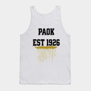 Paok Thessaloniki Since 1926 Gate 4 Tank Top